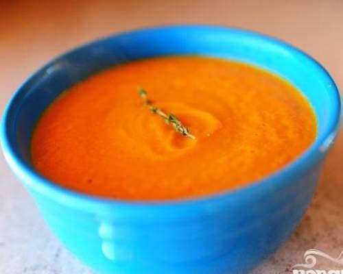 Сливочно-морквяний суп