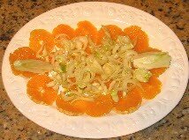 Салат з апельсинів і фенхеля