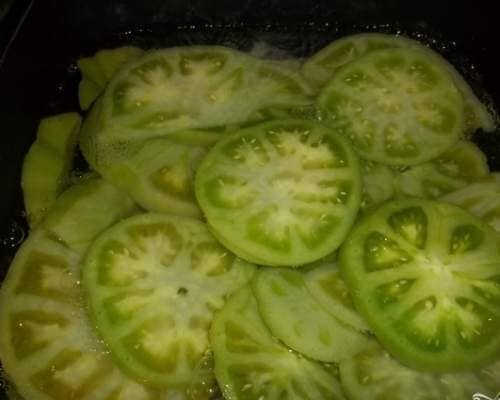 Салат із зелених помідорів